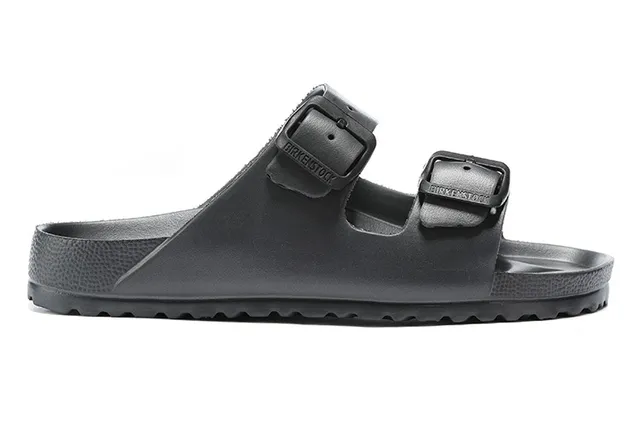 Birkenstock Arizona 磨砂灰色休闲凉鞋 2