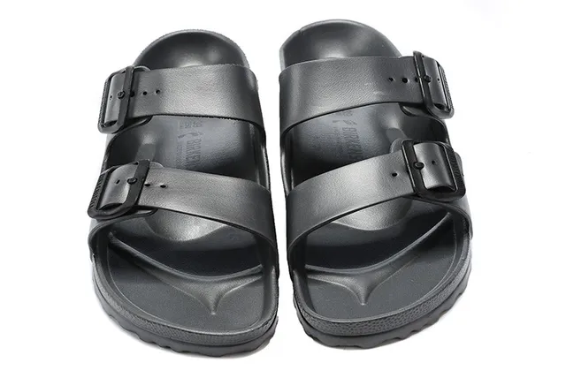 Birkenstock Arizona 磨砂灰色休闲凉鞋 3