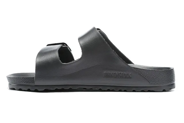 Birkenstock Arizona 磨砂灰色休闲凉鞋 6