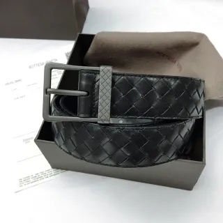 Bottega Veneta Intrecciato Woven Leather Belt
