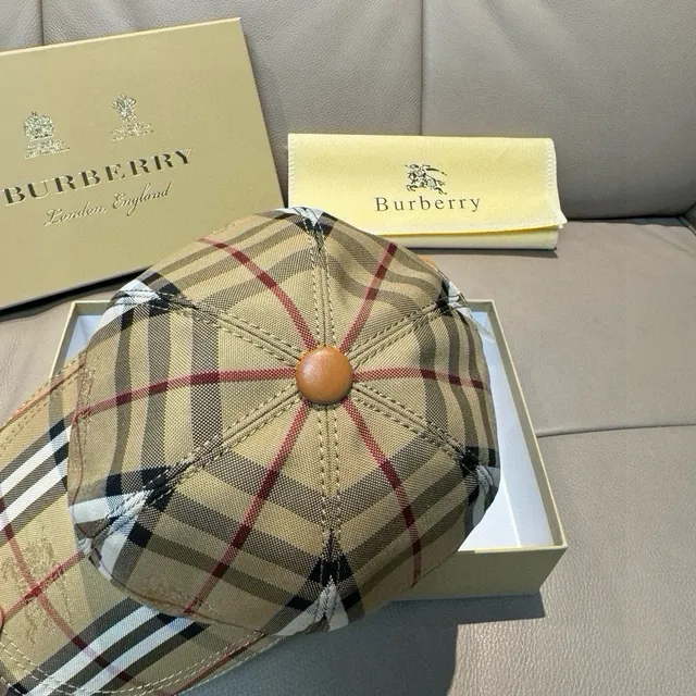 Burberry Classic Check Baseball Cap 5