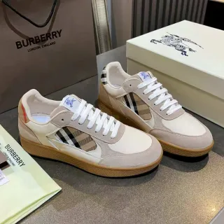 Burberry Knight Beige Check Lifestyle حذاء رياضي