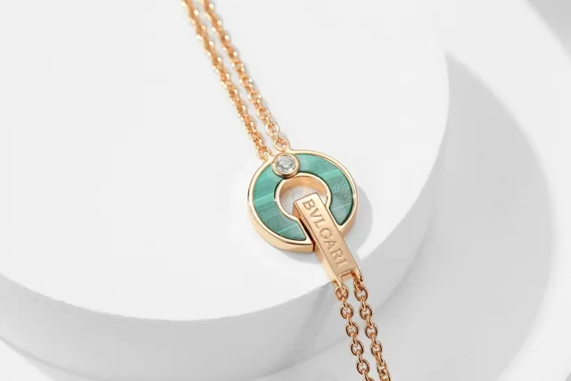 Bvlgari B.zero1 Ton Or Rose Émail et Mère-de-perle Bracelets 3