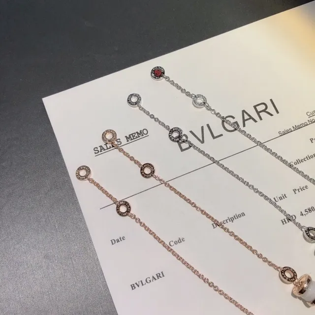 Bvlgari Gold Silver Chain-Link Multi-Tone Metal Bracelet 3