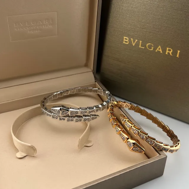 Bvlgari Serpenti Pavé डायमंड सांप सिर चूड़ामणि 4