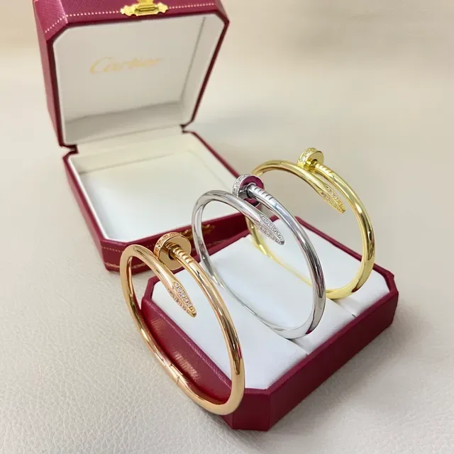 Cartier Juste un Clou Pavé-Set Nail Motif Pulseras 2