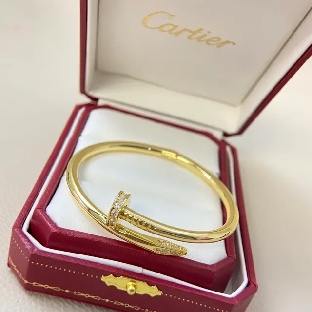 Cartier Juste un Clou Pavé-Set Nail Motif Pulseras 7