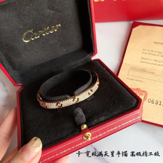 Cartier Juste un Clou Pavé-Set bracelet rigide 5
