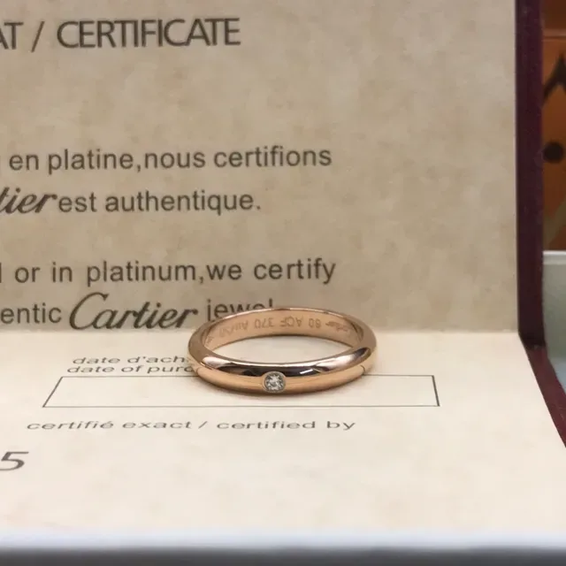 Cartier Juste un Clou Silver Gold Minimalist Single-Stone Ring 4