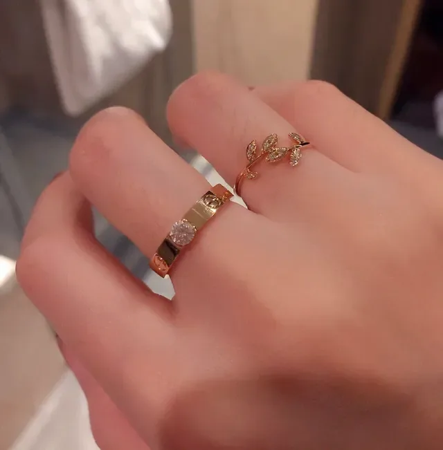 Cartier Love Ring Yellow Gold Rose Gold White Gold Rings 6