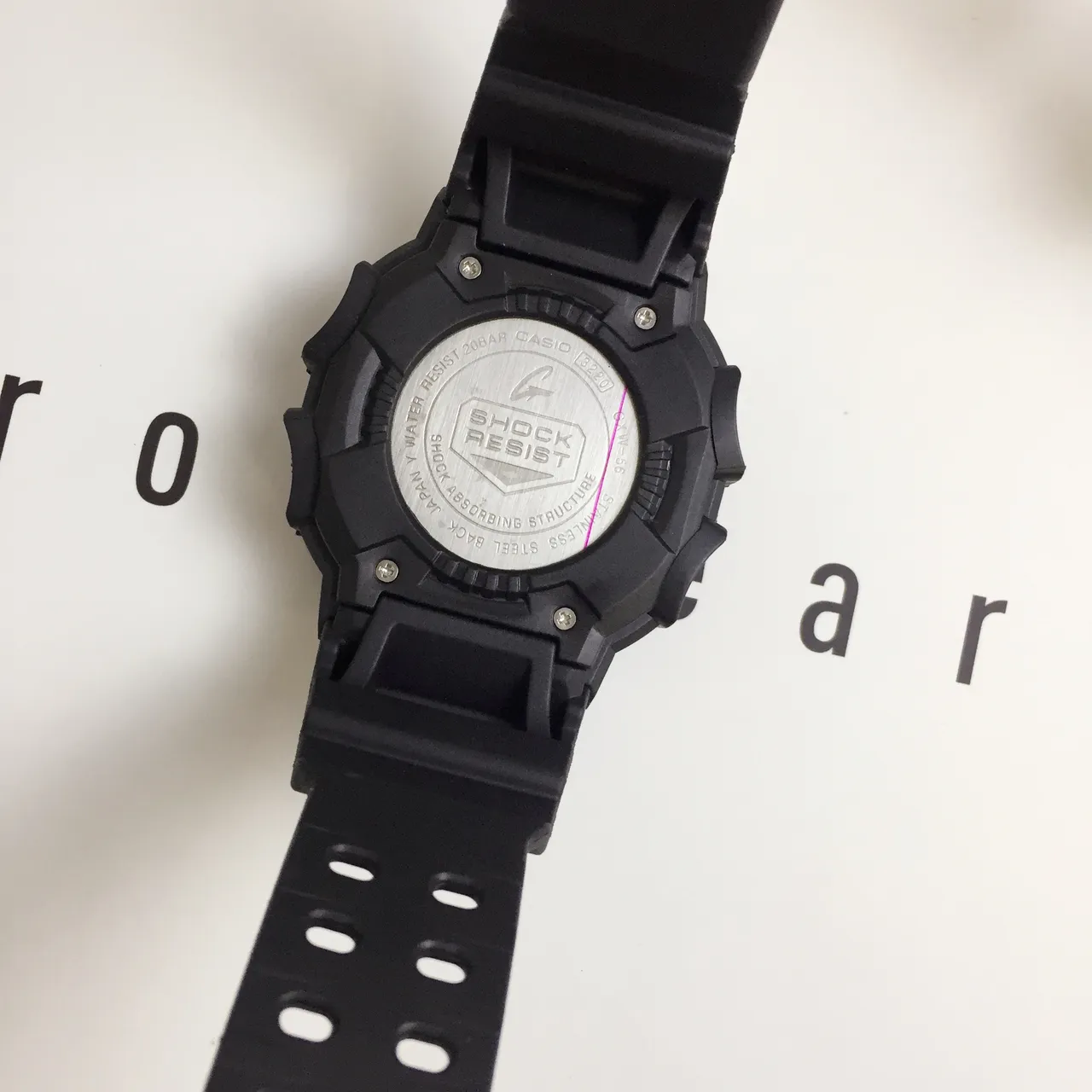 Casio G-Shock DW-5600 Relógio Esportivo Preto 5