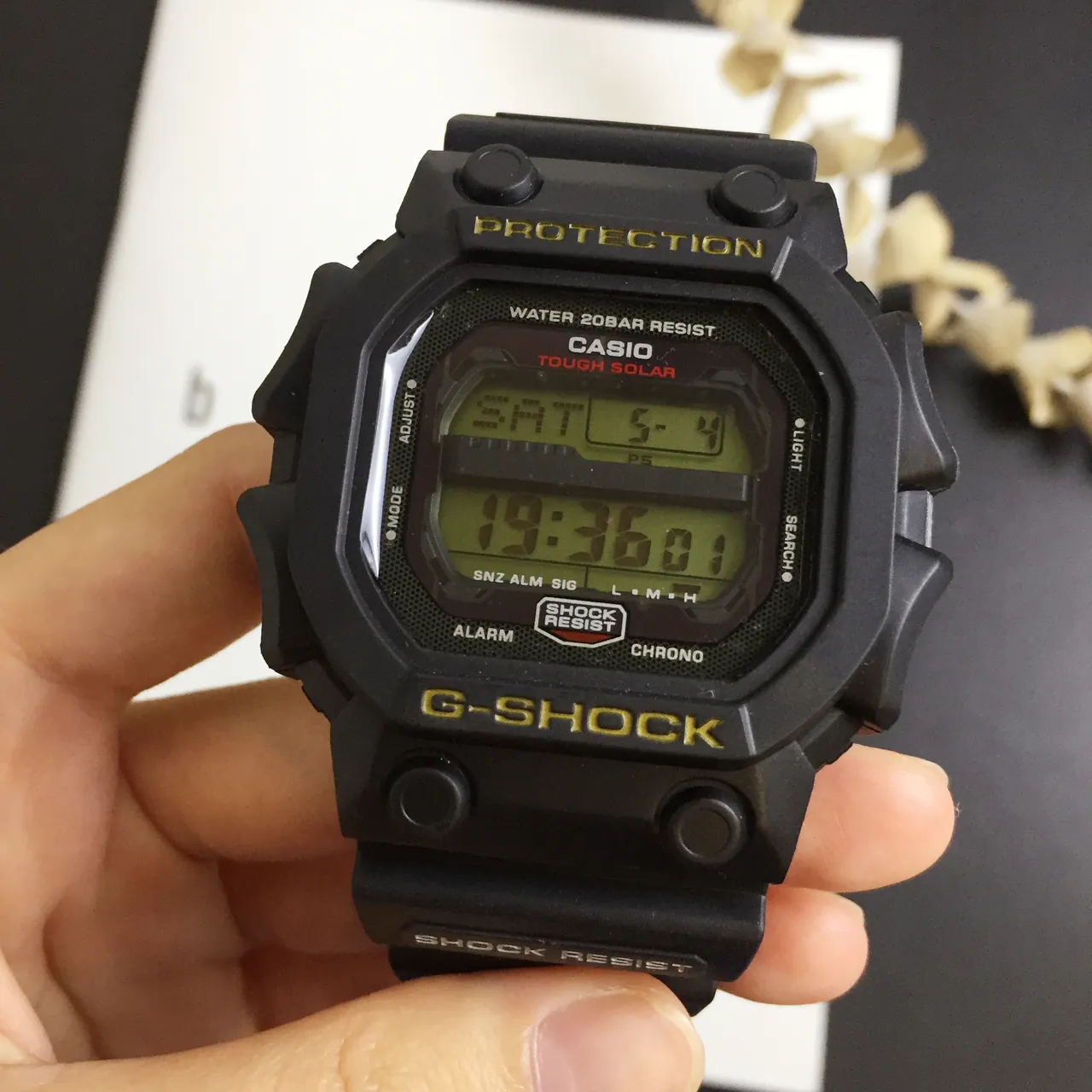 Casio G-Shock DW-5600 Relógio Esportivo Preto 6