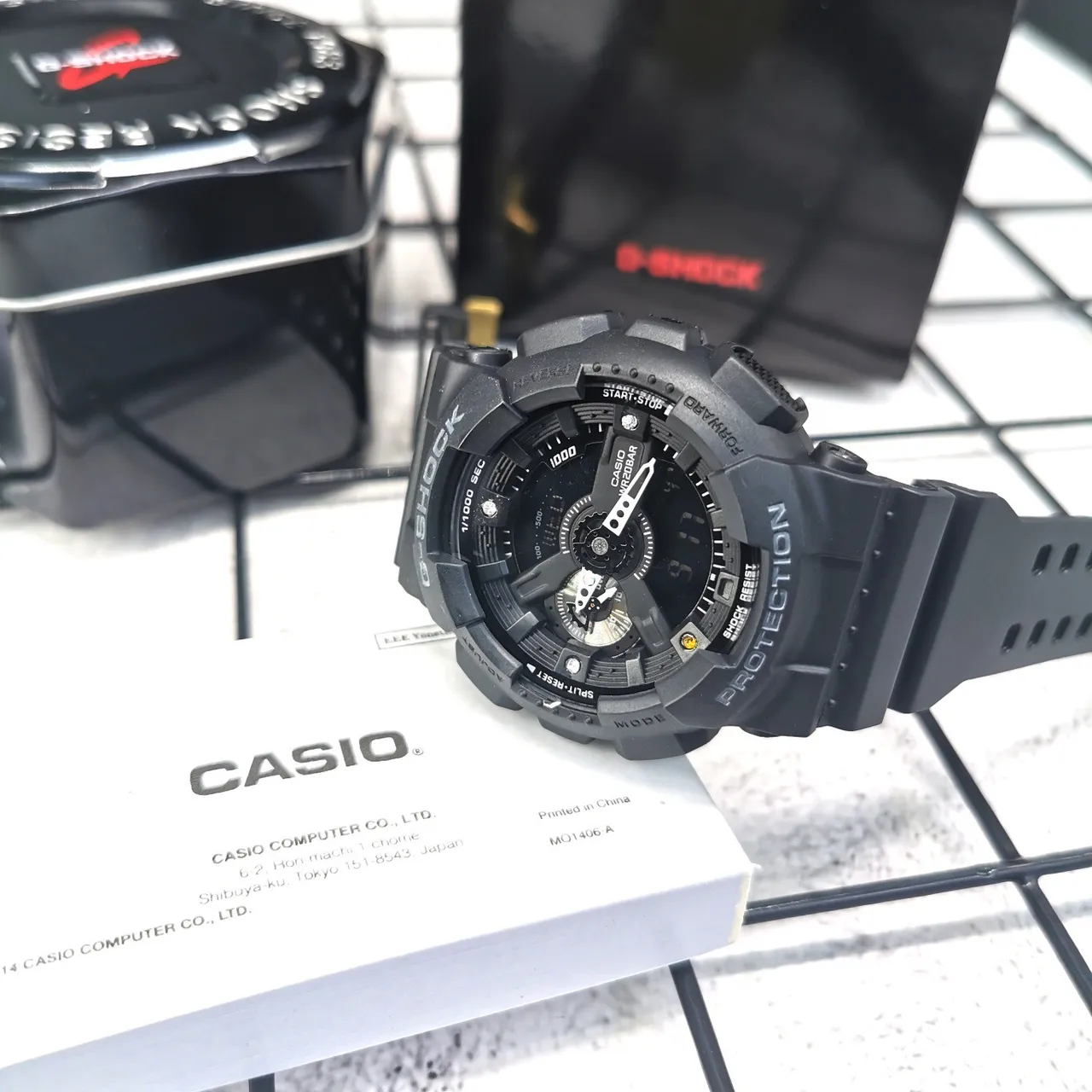 Casio G-Shock GA-110 Black Analog-Digital Sports Watch 6