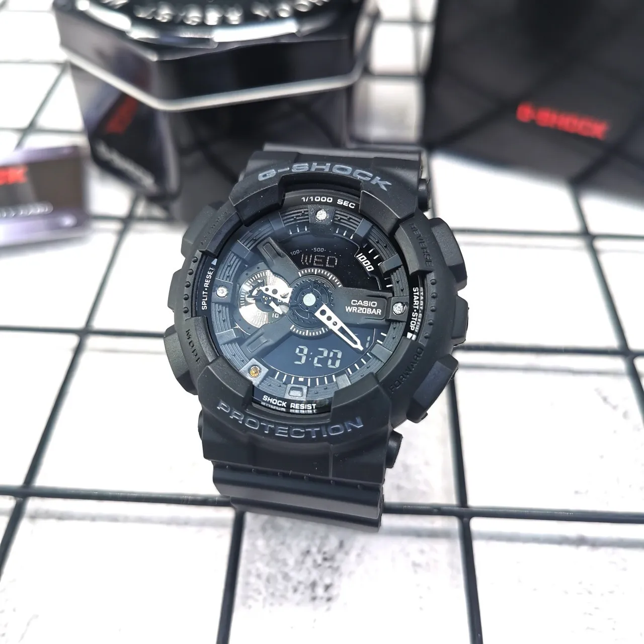 Casio G-Shock GA-110 Black Analog-Digital Sports Watch 7