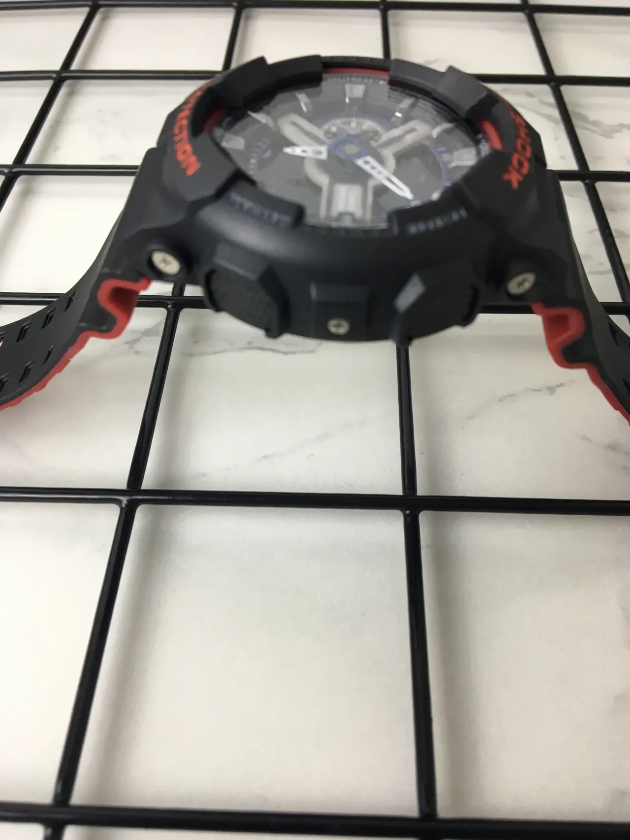 Casio G-Shock GA-110 Black and Red Sports Watch 4