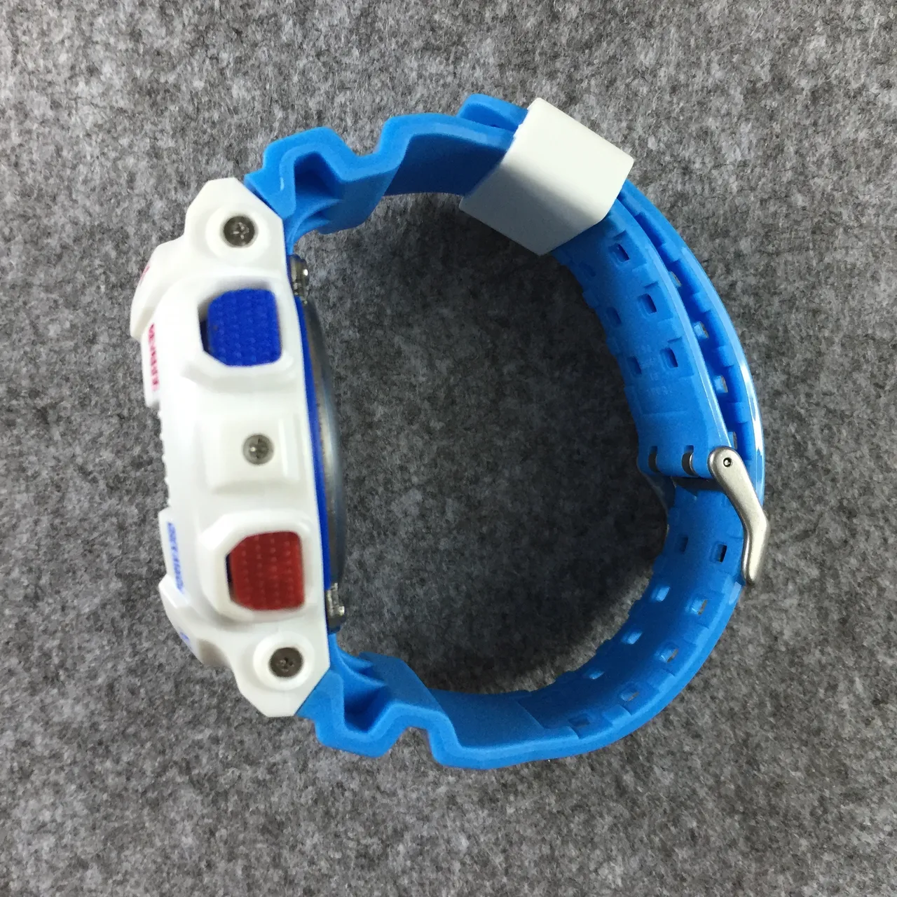 Casio G-Shock GA-110 Branco Azul Vermelho Relógio Esportivo 11