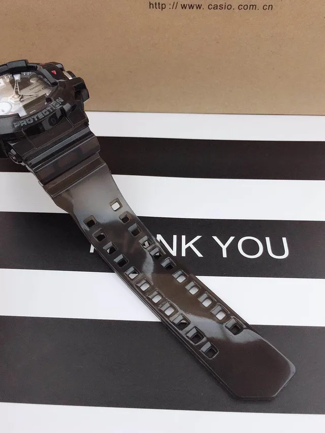卡西欧 G-Shock GA-2100 黑色树脂混合运动手表 3