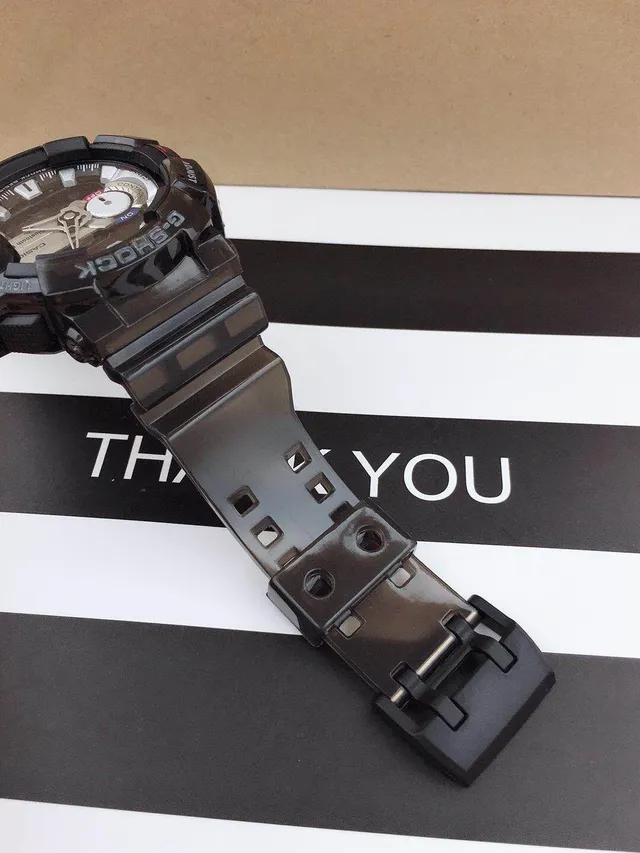 卡西欧 G-Shock GA-2100 黑色树脂混合运动手表 4