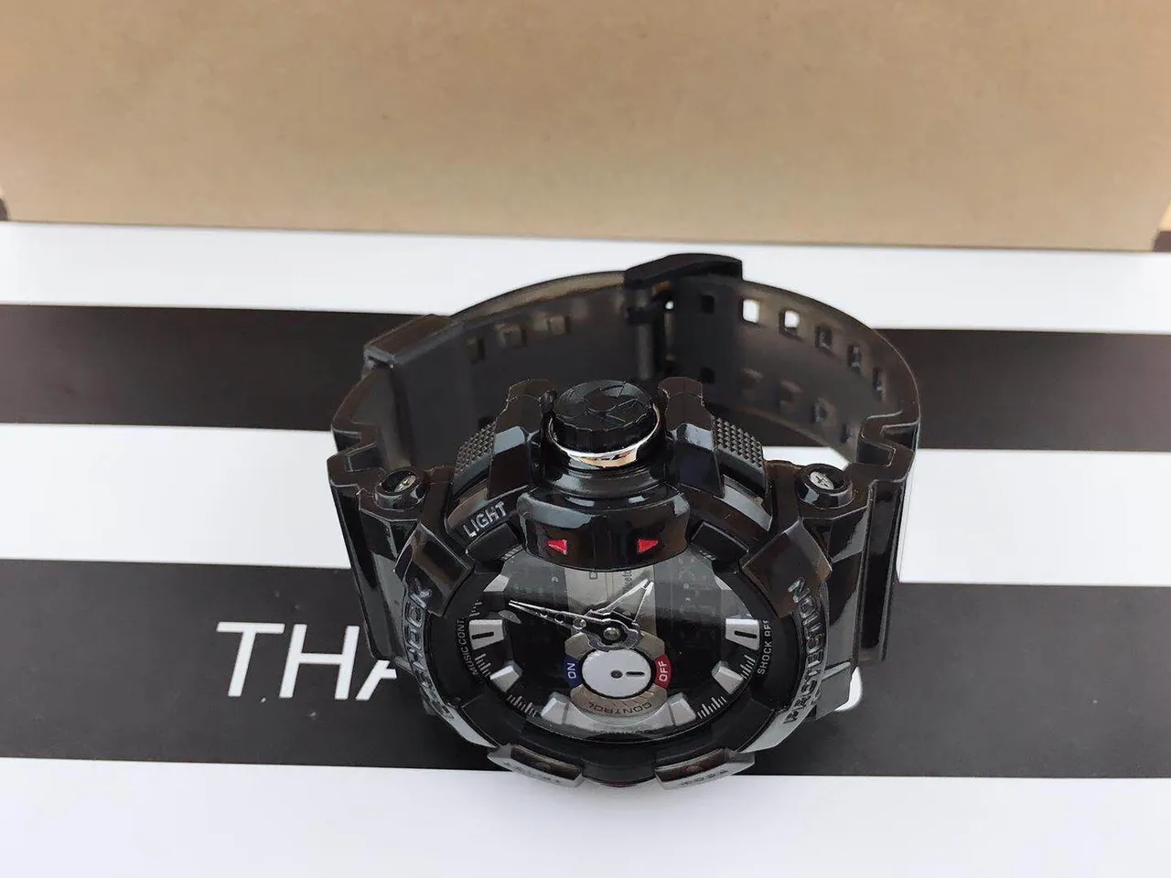 卡西欧 G-Shock GA-2100 黑色树脂混合运动手表 7