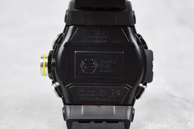 Casio G-Shock Mudmaster Quad Sensor Noir Fibre de Carbone Montre Sport 6