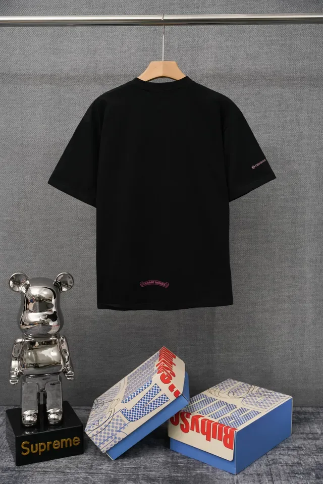 Chrome Hearts 刺绣领白色T恤 2