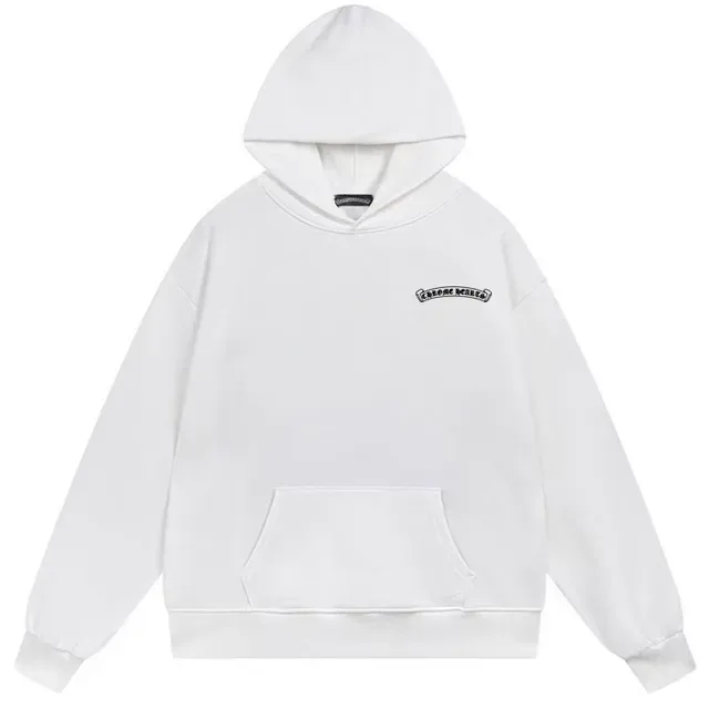 Chrome Hearts Floral-Cross Graphic Black Hoodie 2
