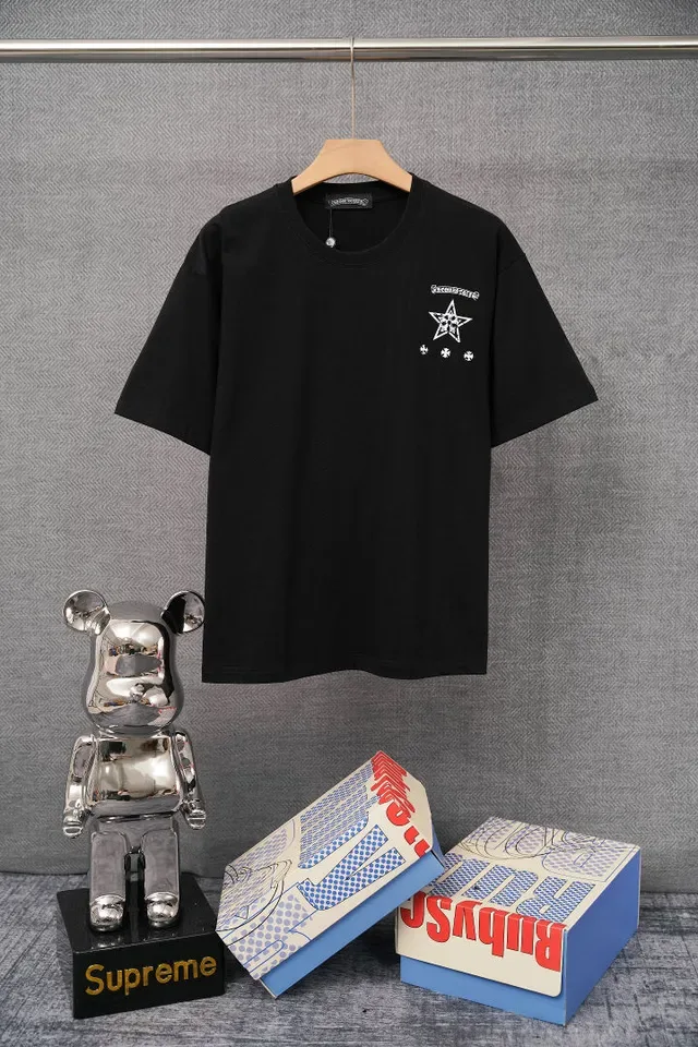 Chrome Hearts 图案印花黑色T恤 2