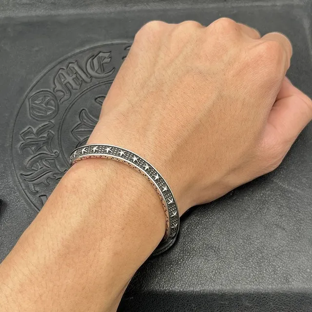 Chrome Hearts Lightning Star Cuff Bracelet 2