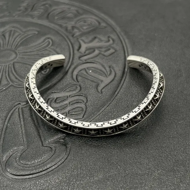 Chrome Hearts Lightning Star Cuff Bracelet 3
