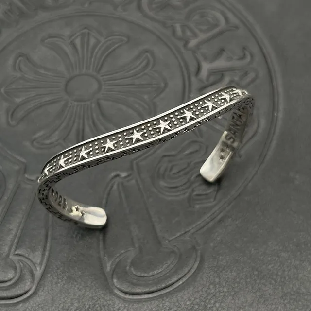 Chrome Hearts Lightning Star Cuff Bracelet 5
