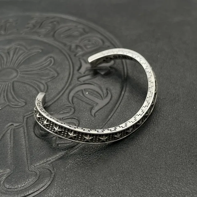 Chrome Hearts Lightning Star Cuff Bracelet 6