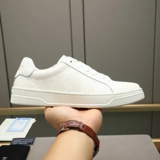 Coach White Low-Top Lifestyle Sneaker