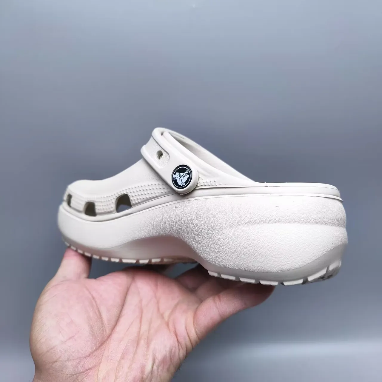 Crocs Classic Clog Beige Clogs 5