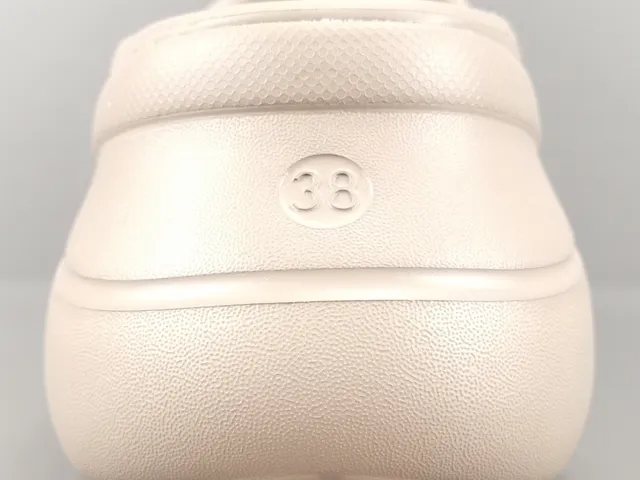 Crocs Echo Clog Beige sabot plateforme 5