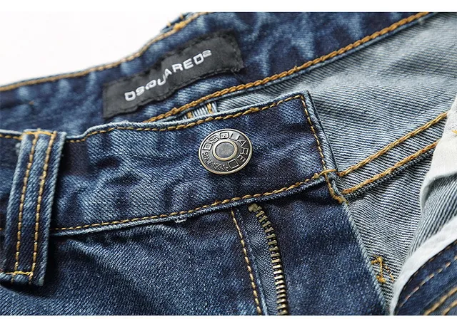 Diesel Distressed Slim-Fit Faded Wash Jeans 8