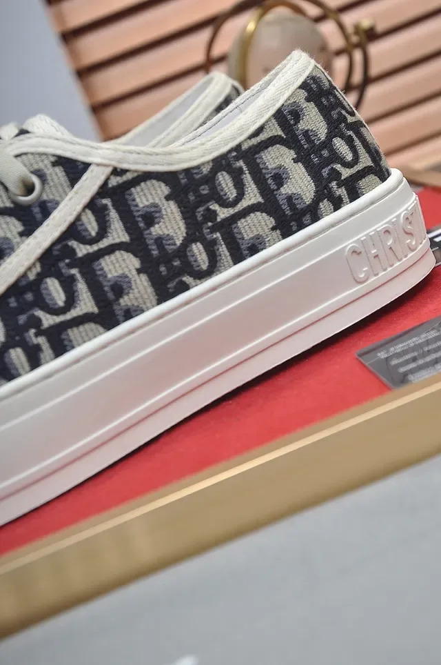 Dior B-Series Monogram Canvas Low-Top Lifestyle Sneakers 2