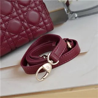 Dior Lady Dior বেইজ কোয়িল্টেড ক্যানেজ টপ-হ্যান্ডেল টোট ব্যাগ 23