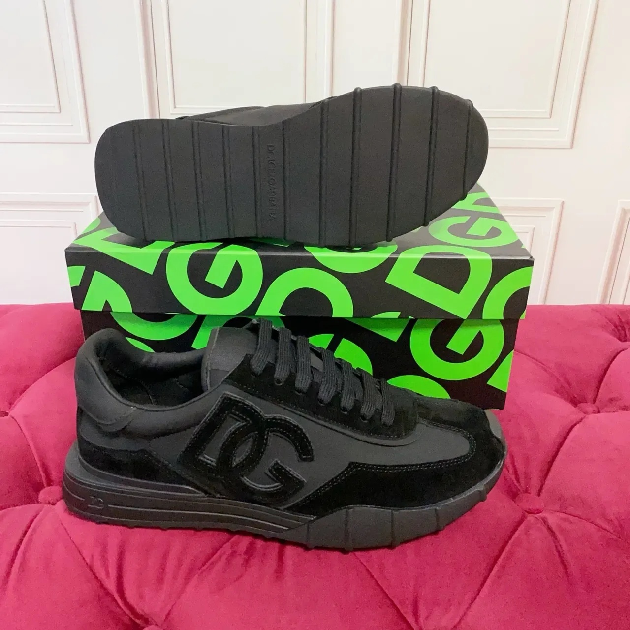 Dolce & Gabbana DG Runner Zapatillas Lifestyle Negras 2
