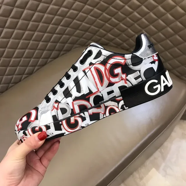 Dolce & Gabbana Sneakers Lifestyle Low-Top Graffiti-Print 2