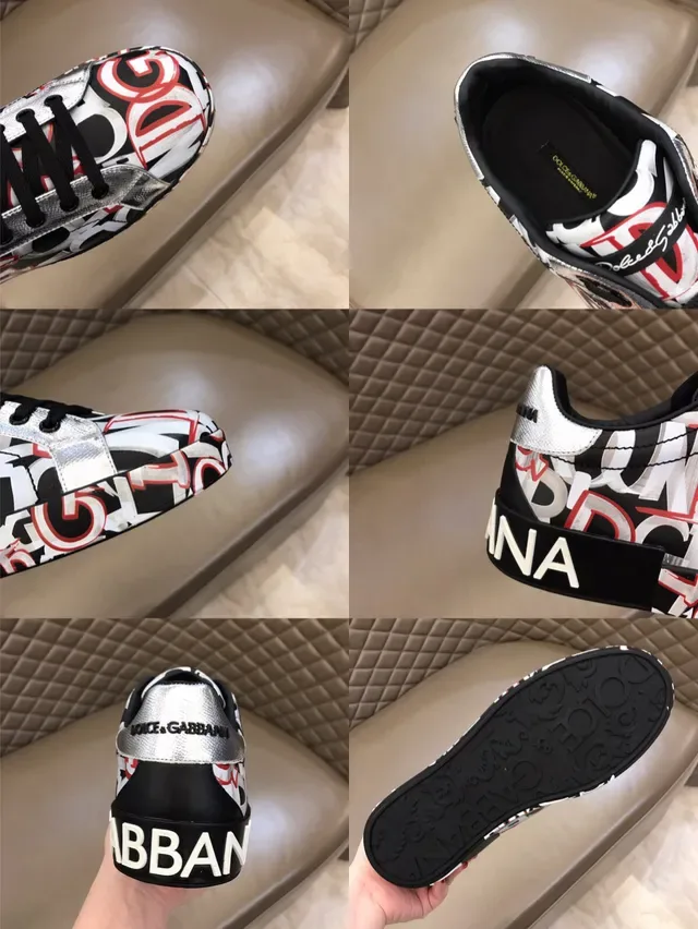 Dolce & Gabbana Sneakers Lifestyle Low-Top Graffiti-Print 3
