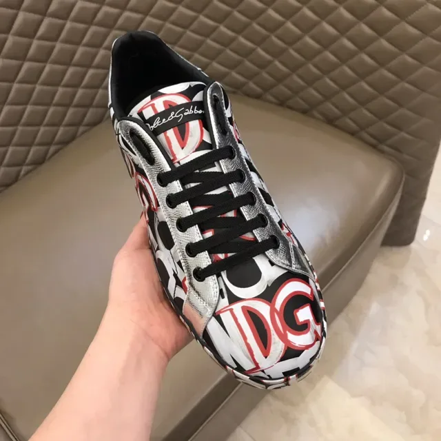 Dolce & Gabbana Sneakers Lifestyle Low-Top Graffiti-Print 4