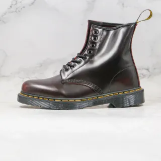 Dr. Martens 1460 Cherry Brown Polished Leather Martin Boot