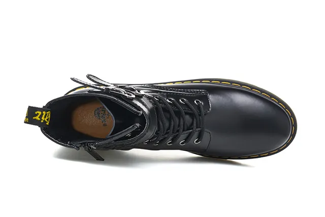 Dr. Martens 1460 Harness Black Leather Martin Boot 2