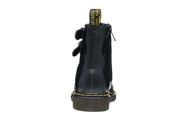 Dr. Martens 1460 Harness Black Leather Martin Boot 5