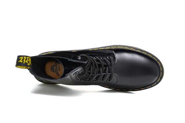 Dr. Martens 1460 Harness Black Leather Martin Boot 8