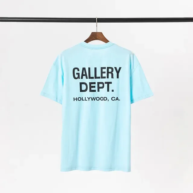 Gallery Dept Graphic Print Crew Neck T-Shirt 5