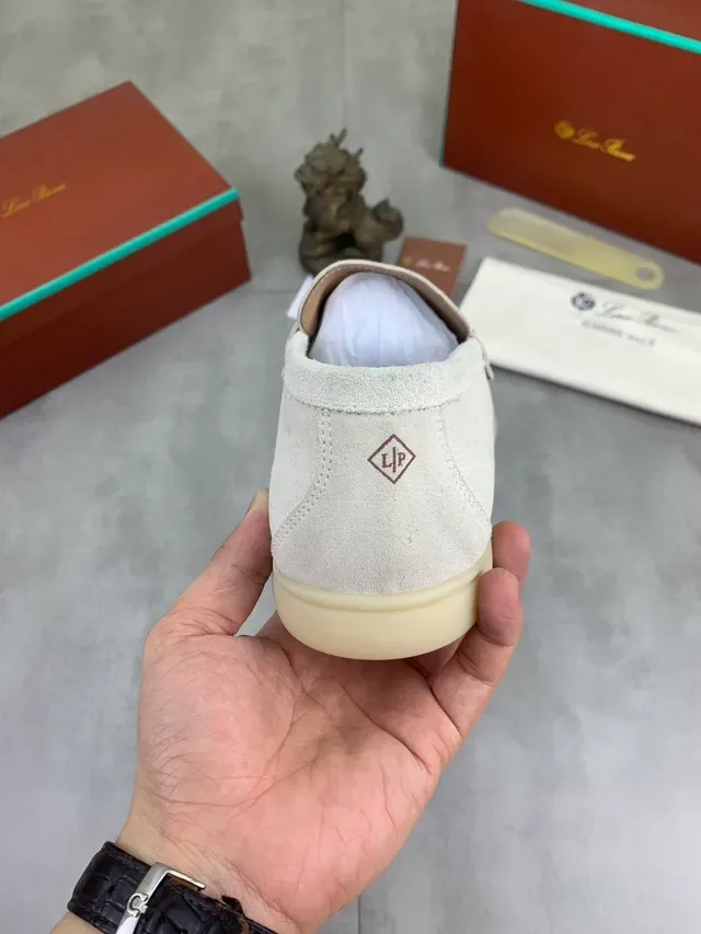 米色麂皮 Penny Strap 乐福鞋 3