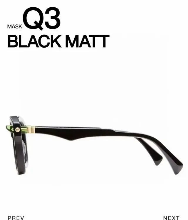 Black Brown Rectangular Frame Thick Acetate Sunglasses 6