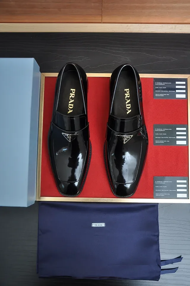 Black Glossy Patent Leather Monk Strap Loafer 5