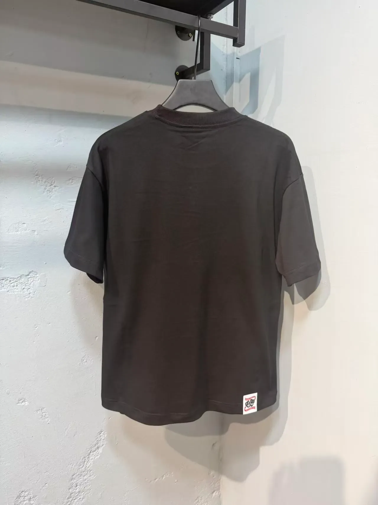 Black Graphic Print Oversized T-Shirt 7